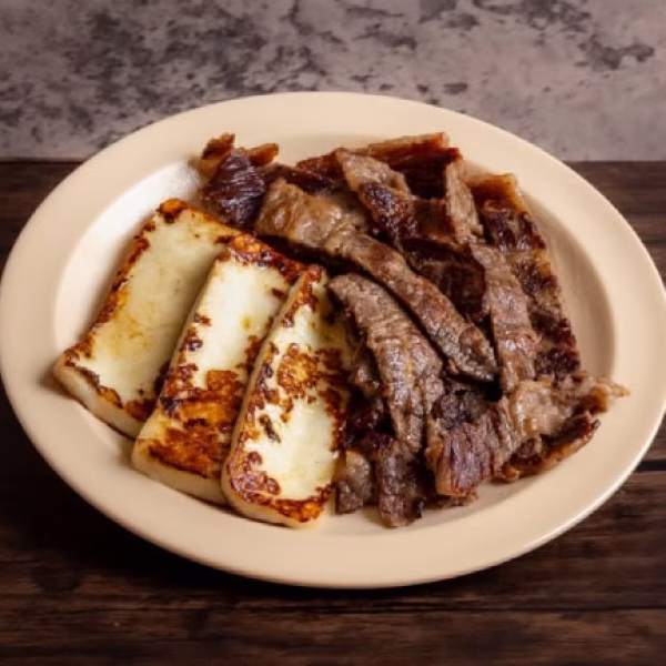 Queso Frito & steak (1)